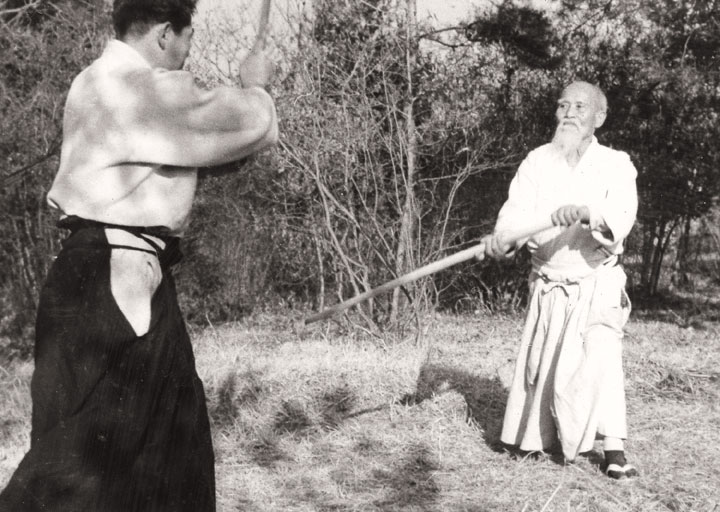 morihiro-saito-morihei-ueshiba-iwama-training